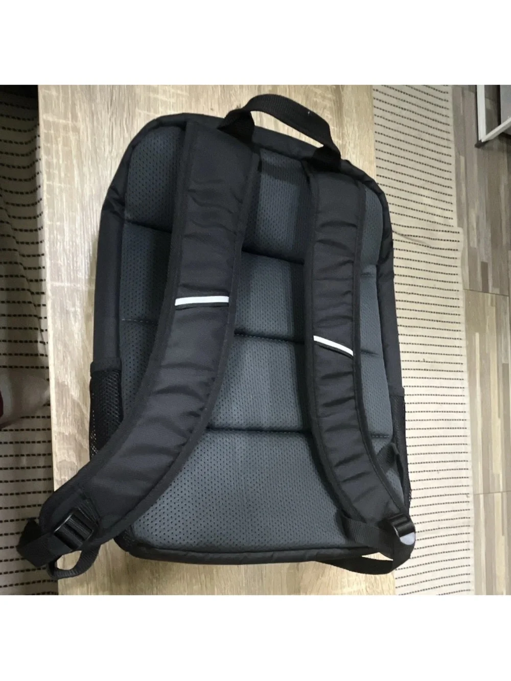 Dell Black Men's Backpack with Mesh Bottle Pockets